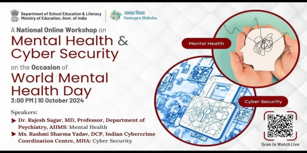 Ministry of Education organises workshop on mental health and cyber security on World Mental Health Day Ministry of Education organises workshop on mental health and cyber security on World Mental Health Day